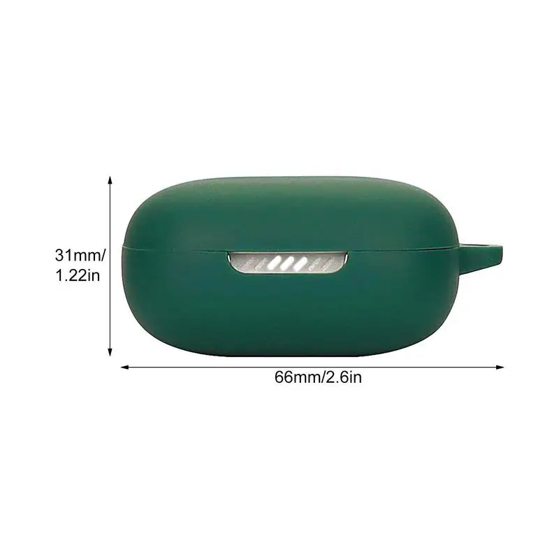 Silicone Protective Case for JBL WAVE FLEX Wireless Earphone Cover Dust Shockproof Shell Washable Housing Sleeve