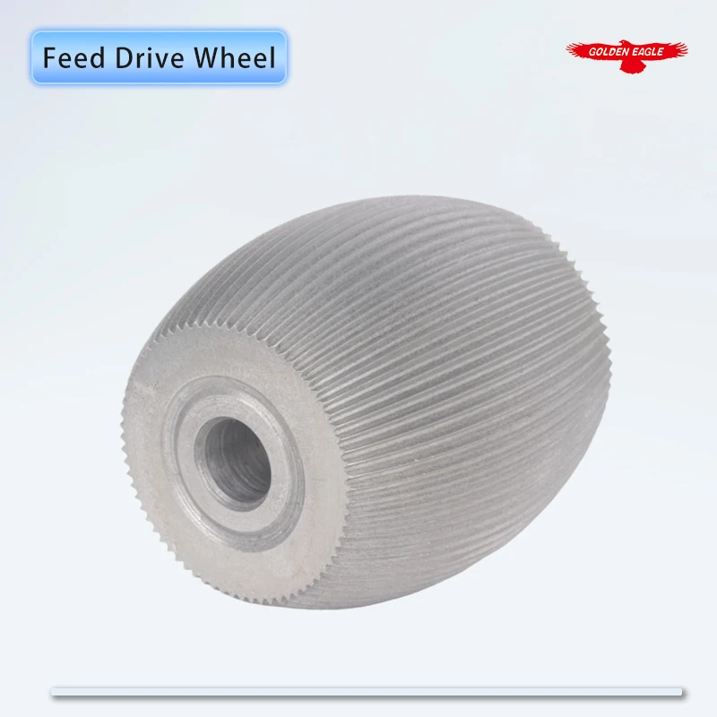 Steel Feed Drive Wheel For Nippy, Taking 801, Golden Wheel 747 Leather Skiving Machine Peeling Goose Grinding Sharpening Stone view 3