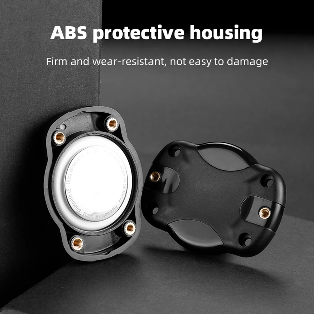 

Bicycle Tracker Protective Case Bracket Water Splash Prevention Tracker Positioner Cover Dustproof Accessories for Airtag