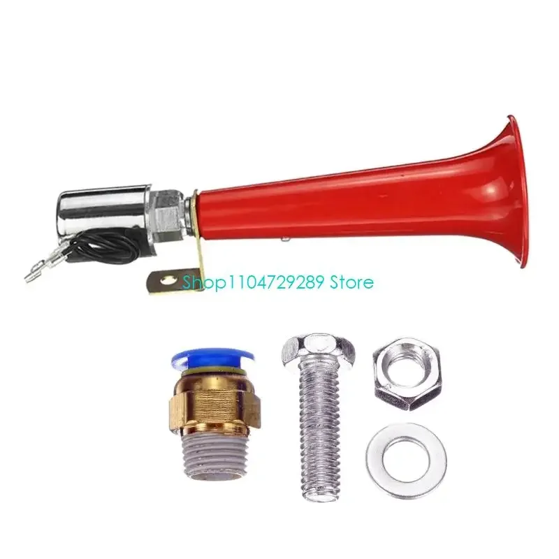 Bocina D8KE, 12V, 24V, 115dB, proyección alto volumen, trompeta bocina aire impermeable para mayoría