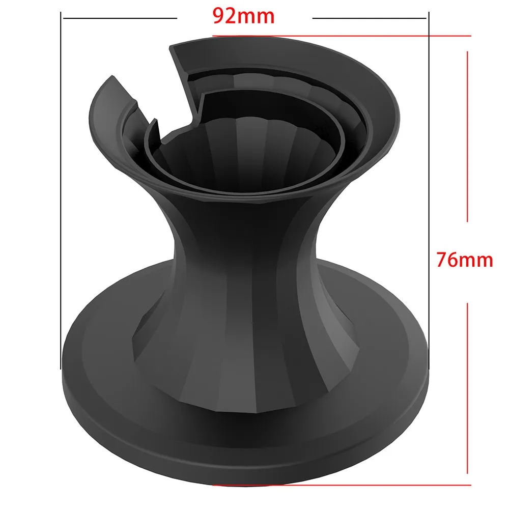 Desktop Smart Speaker Stand for Premium Plastic Bracket with Cable Organizer Stable Elegant Modern Design Tabletop