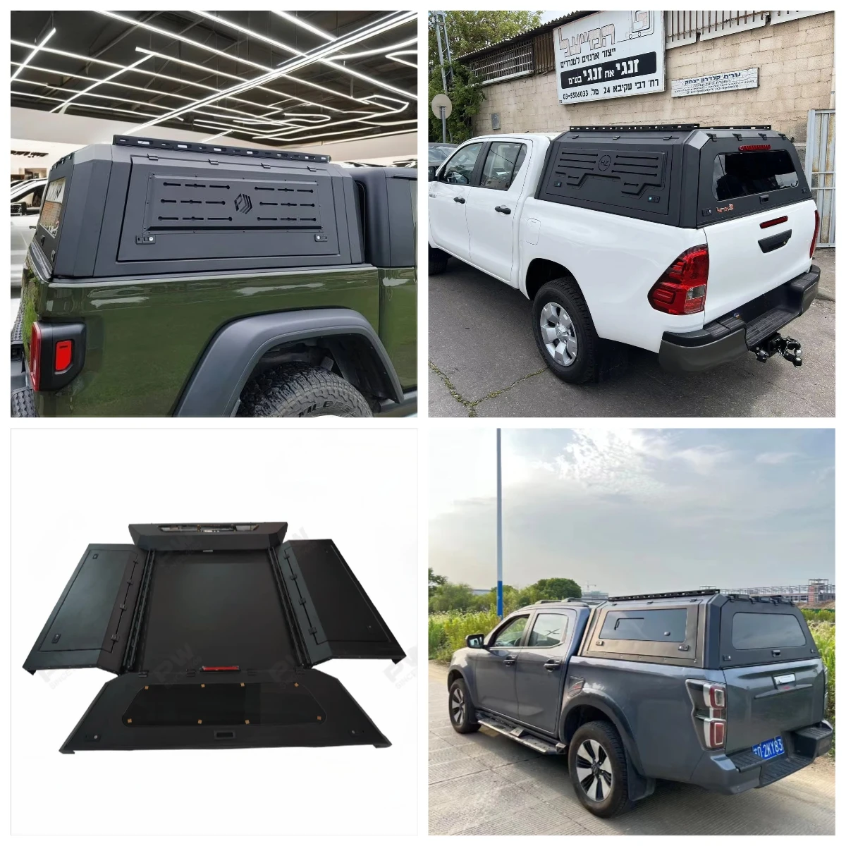 

Steel Pickup Hardtop Topper Camper Steel Waterproof Truck Canopy Pickup for Pickup Tacoma 5ft