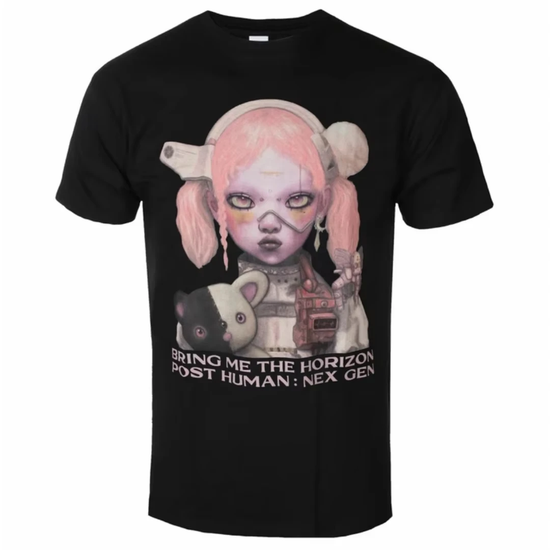 2026 New Bring Me The Horizon - Next Gen Cover Printed T-shirt - Rock Metal Style Band T-shirt - Suitable For