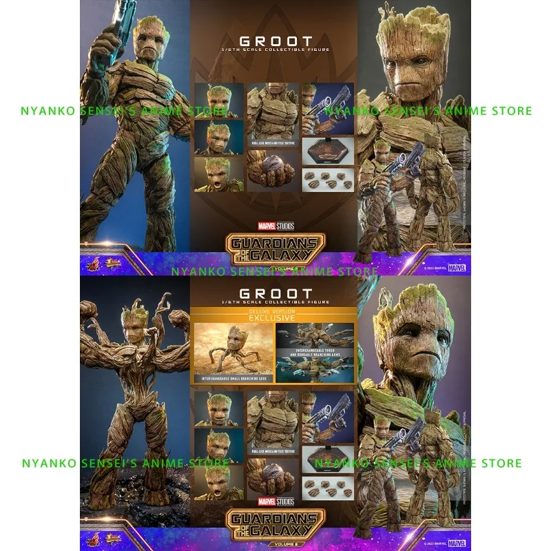 متوفر في المخزون ألعاب ساخنة حراس المجرة المجلد. 3 غروت 1:6 مقياس تحصيل عمل الشكل أنيمي نماذج لعبة دمية هدية