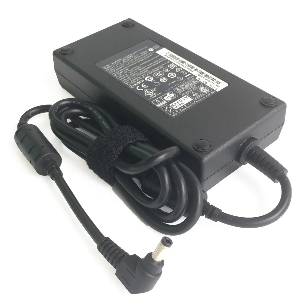 Original 19.5v 9.23a 180w portátil carregador fonte de alimentação ADP-180MB k ac adaptador para msi gp62mvr gp72mvr gs43vr gs63vr notebook