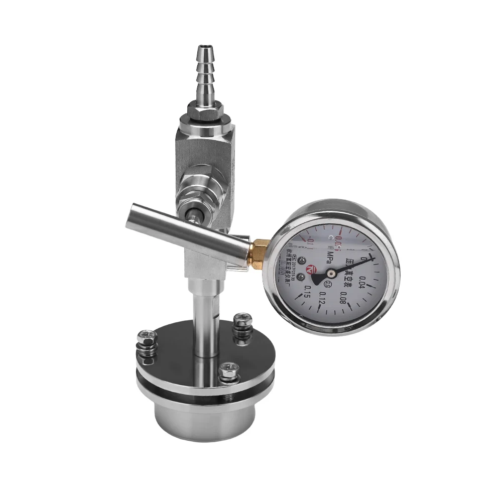 Vacuum Flange, Laboratory Quartz Tube Installation Flange, Sealing Flange, Stainless Steel Tubular Furnace