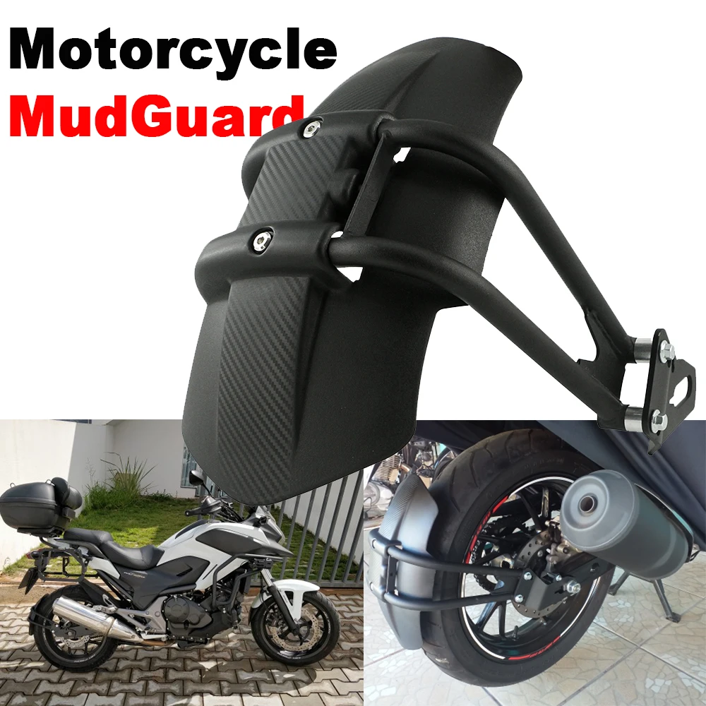 Motorcycle Mudguard For Honda GW250 NC700 NC750X CB500X Fender For Kawasaki Ninja 250 300 Rear Cover Splash Guard Protector