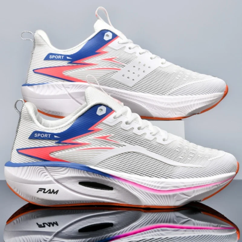 

Кроссовки для марафона с карбоновой пластиной: специализированные мужские и женские спортивные дышащие ультралегкие удобные кроссовки для тренировок с повышенной стабильностью