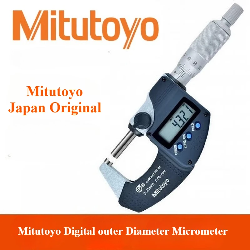 

Mitutoyo Japan Waterproof Digital Outside Micrometer High Precision 293-240-30 Micrometer Digital Tools