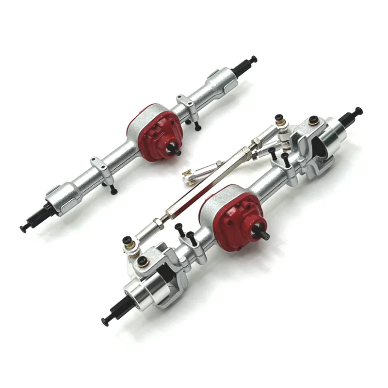 RC Car Parts Metal Upgrade Parts Front And Rear Axle Assembly Fit For MN1/12 MN168 MN82 LC79 MN78 Remote Control Car Accessories