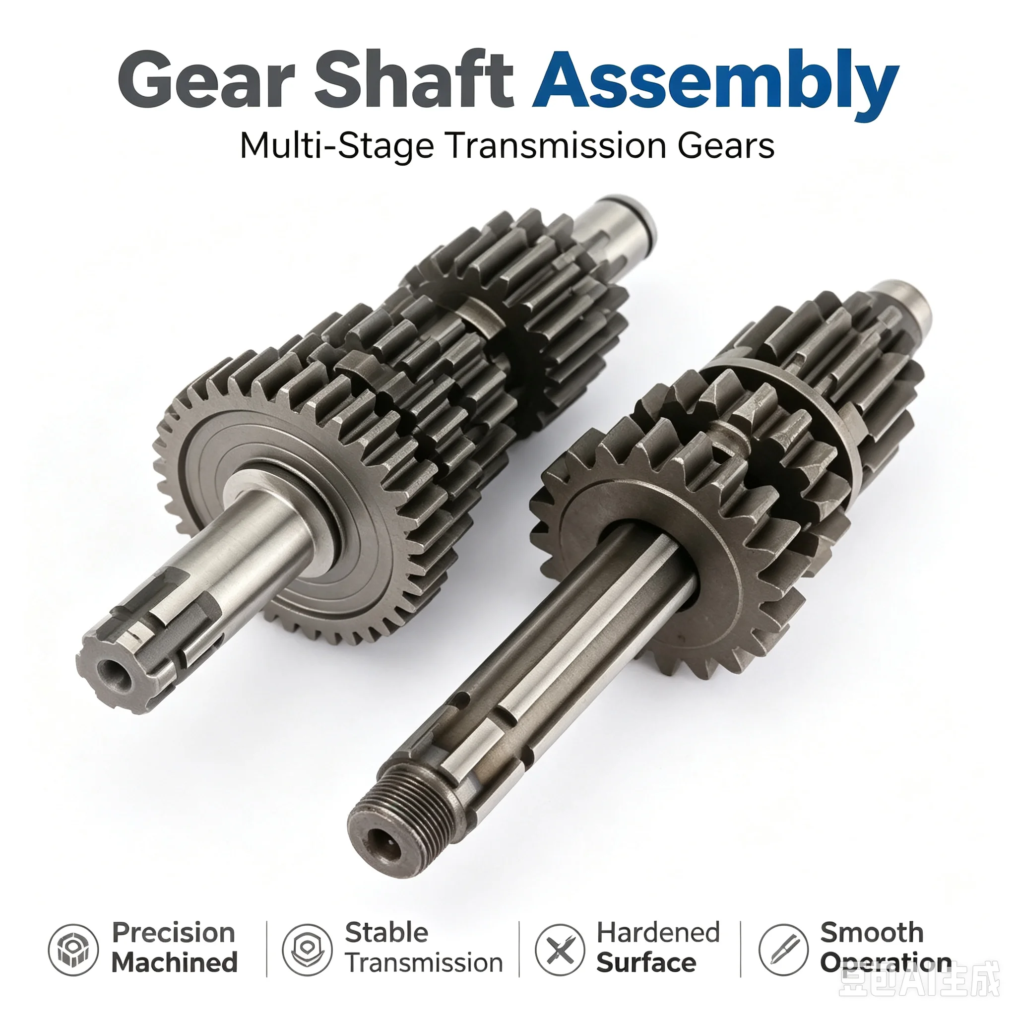 Motorcycle Gearbox - รถจักรยานยนต์เกียร์กล่องเกียร์หลักเคาน์เตอร์เพลาสําหรับ YX 140cc 150cc 160cc เครื่องยนต์