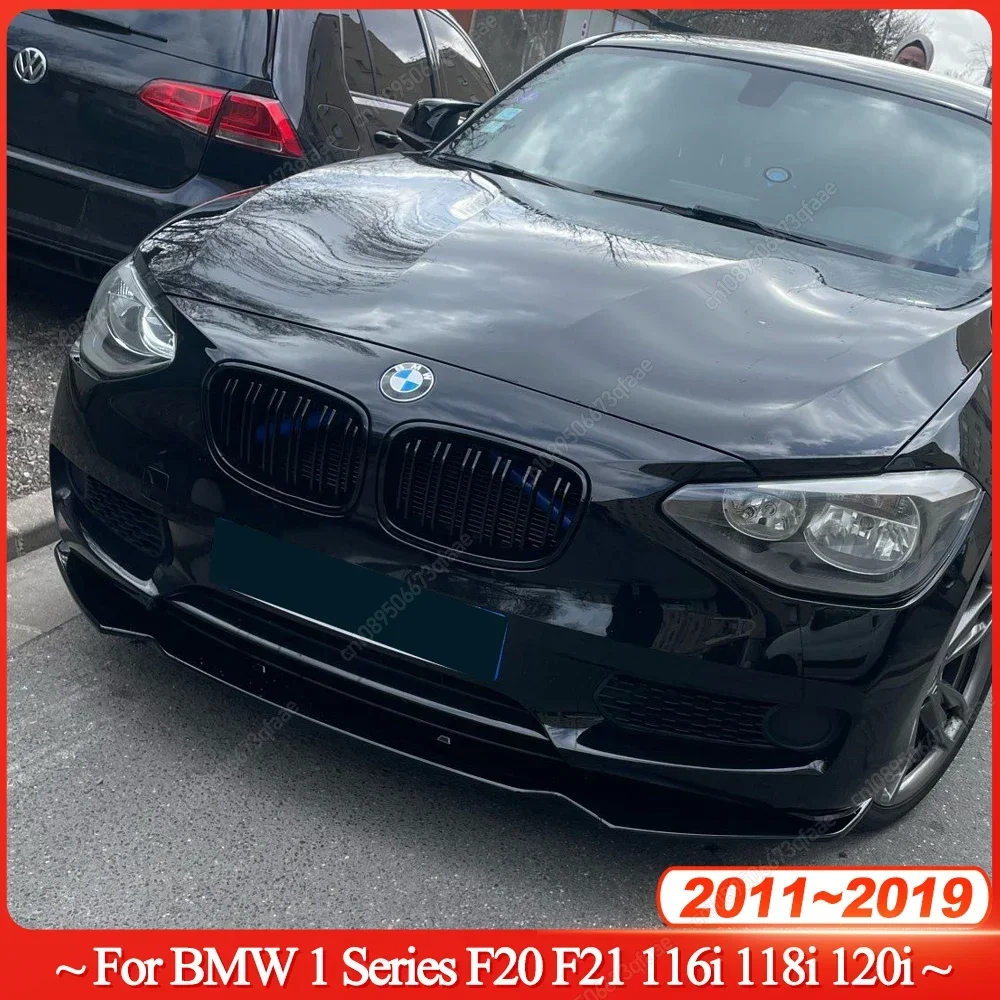 

Автомобильный передний бампер, комплект для губ, спойлер, сплиттер, полипропиленовый бампер Canard, сплиттер для губ для BMW 1 серии F20 F21 116i 118i 120i 2011-2019