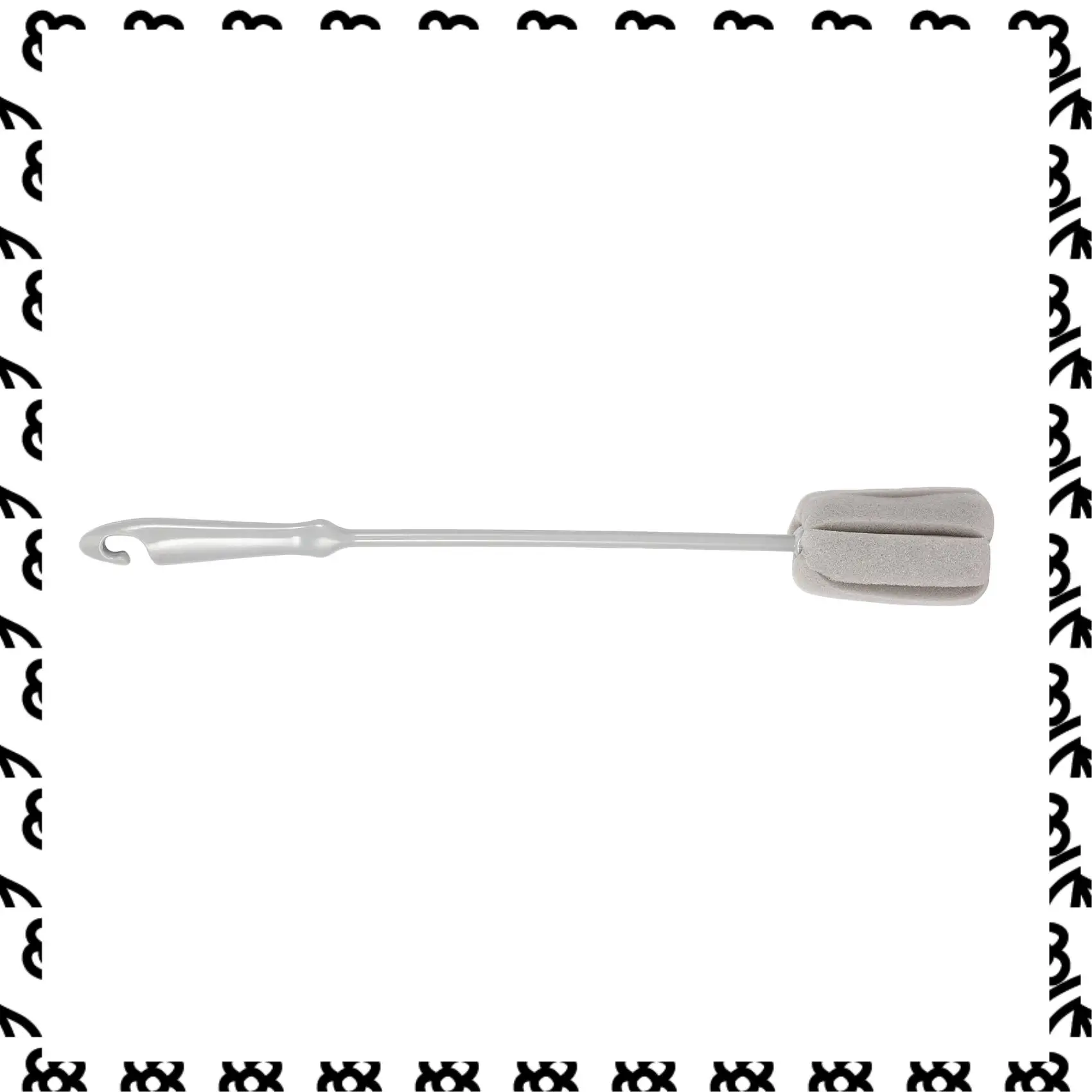 

A07I 2 шт. губка-щетка для бутылки с молоком, чашка для мытья стекла, инструменты для чистки кухни, щетка для чистки чашек, пластиковая длинная ручка