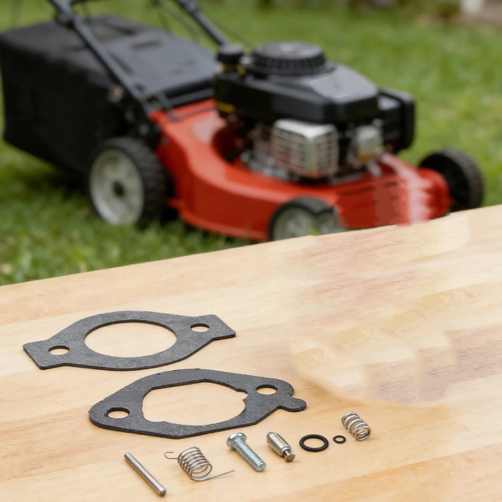 

Lawn Tractor Parts Carburetor Kit Paper Pad Complete Overhaul Components Easy Installation Improves Fuel Efficiency