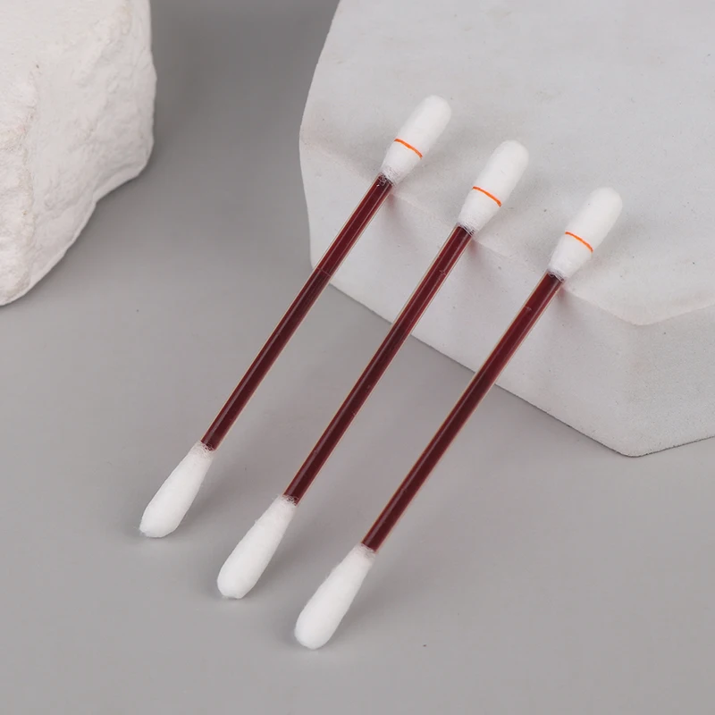 Coton d'iode jetable 20/50 pièces ​ Les écouvillons stérilent ​ Kit d'urgence pour asepse, soins sanitaires portables pour la famille, fournitures médicales quotidiennes