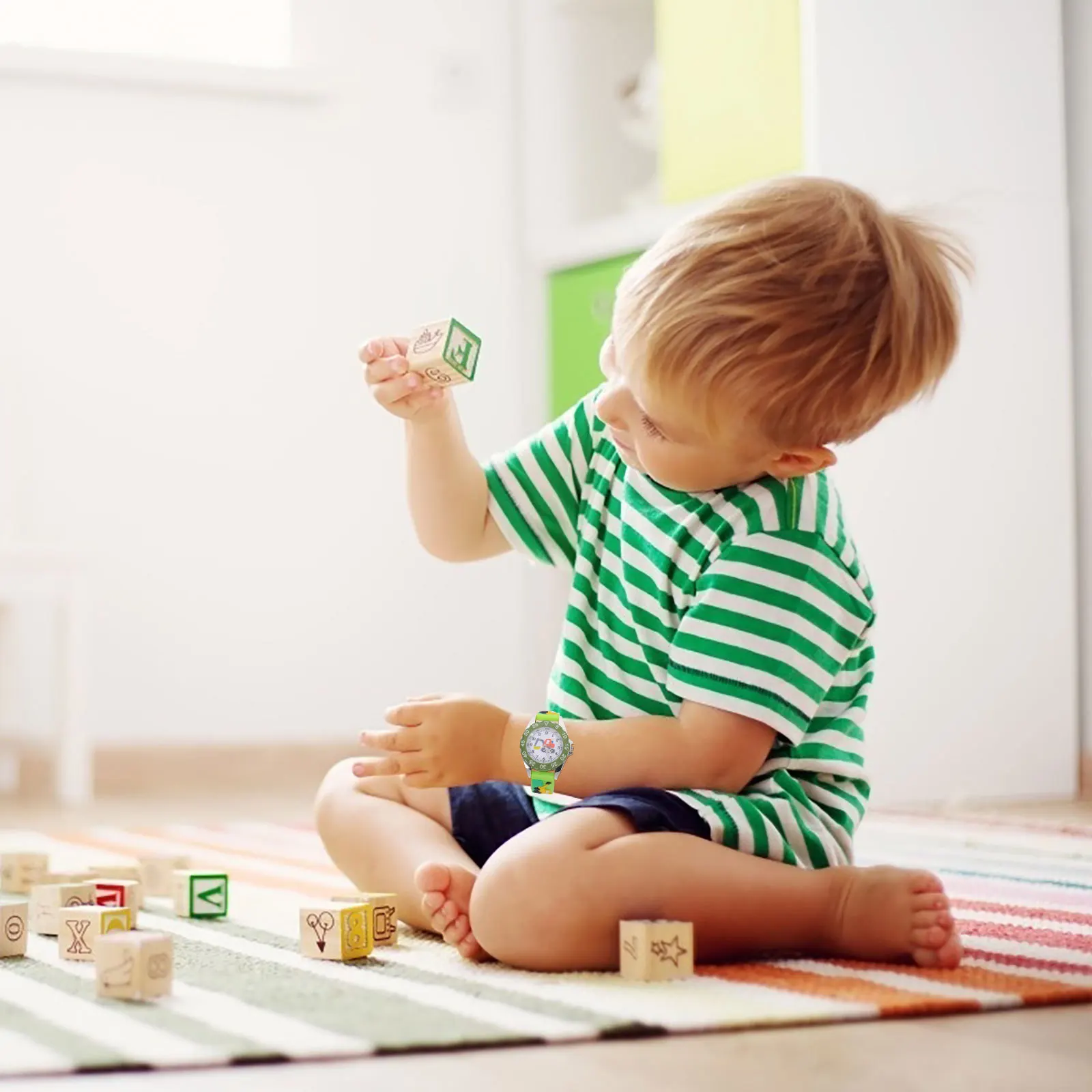 Reloj de cuarzo Adorable reloj digital liviano para estudiantes Relojes de pulsera para