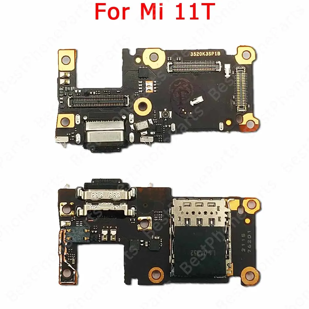 Charge Board For Xiaomi Mi 11 Lite 5G Mi11 Ultra 11T Pro Charging Port Usb Connector Pcb Dock Plate Spare Parts