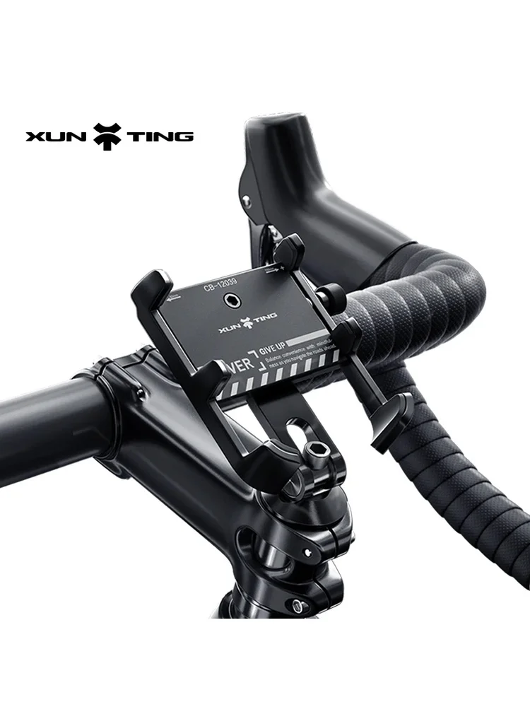 AliExpress Other Xunting Bike Phone Holder 360 Rotatable CNC Aluminum Adjustable Anti Slip Safe Mobile Mounting Durable E Bike MTB Accessory