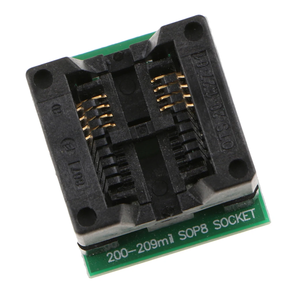 SOP8 Programmer Adapter Module Reliable Electronic Component Converter Board for Chip Programming