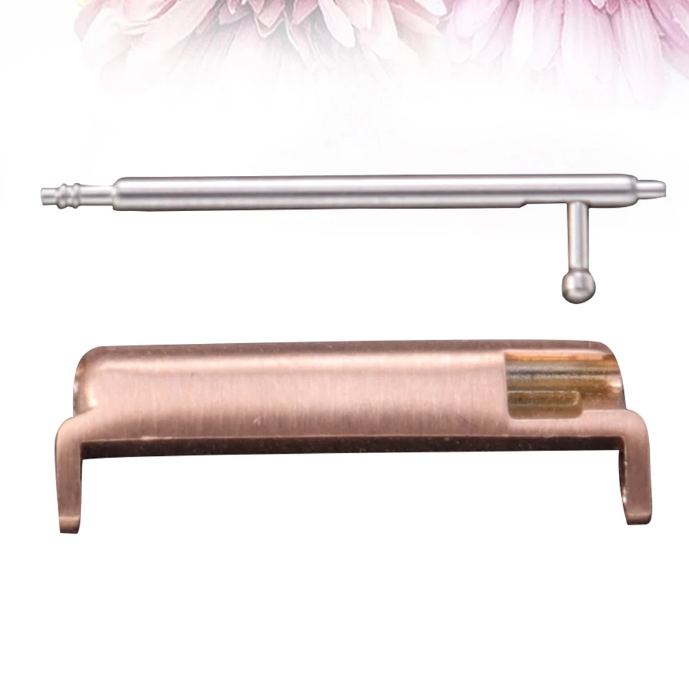 

2 Set Watch Band Strap Connector Accessories Replace Parts Buckle Golden Watchbands Opener