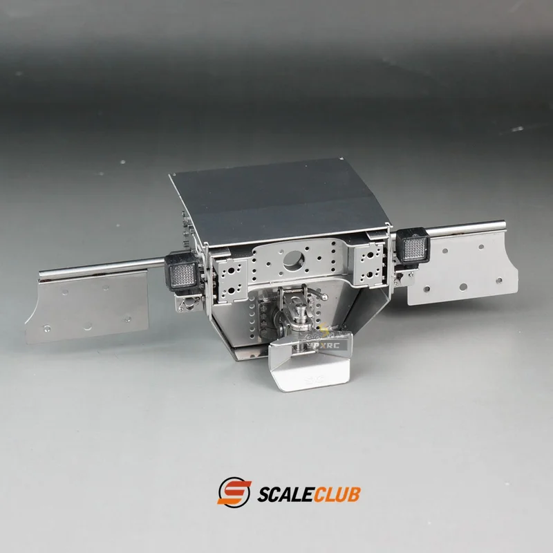 

Модель Scaleclub 1/14, трактор для MAN Scania с тяжелой прочной балкой для Tamiya Lesu Rc, грузовик с прицепом, самосвал