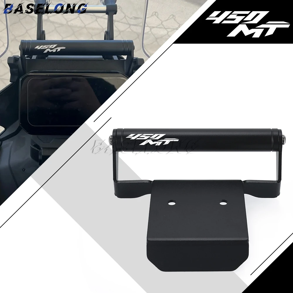 

For CFMOTO 450MT 450 MT Phone GPS Navigation Mount Bracket MT450 2024 2025 2026 Motorcycle Handlebar Bar Extension Stand Holder