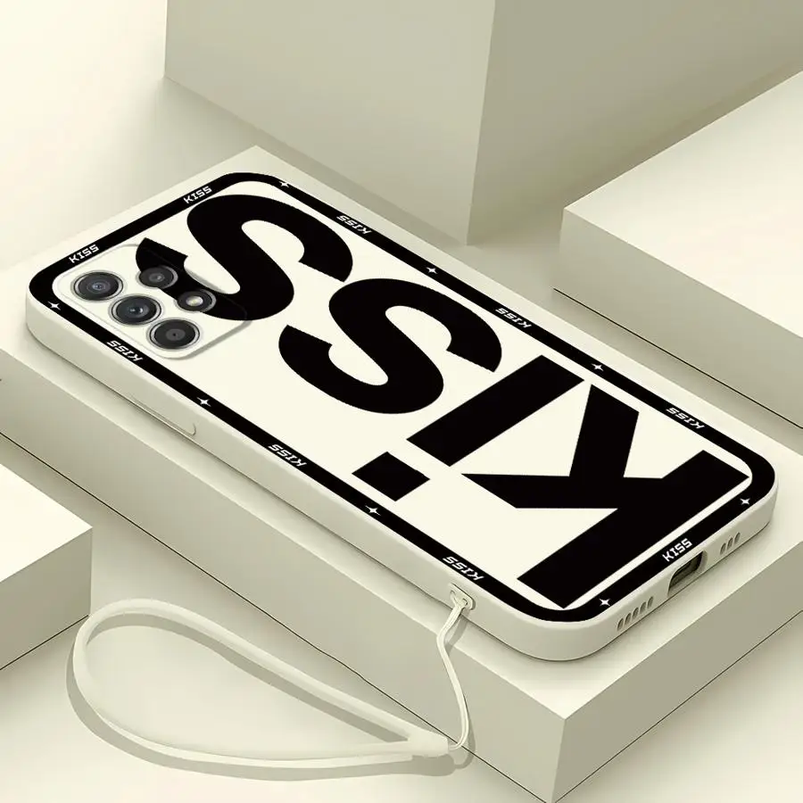 الحروف الإنجليزية قبلة والجنس الحال بالنسبة لسامسونج غالاكسي A22 A52 A24 A15 A35 A34 A16 A36 A26 A13 A14 A51 A11 A12 غطاء ناعم #3