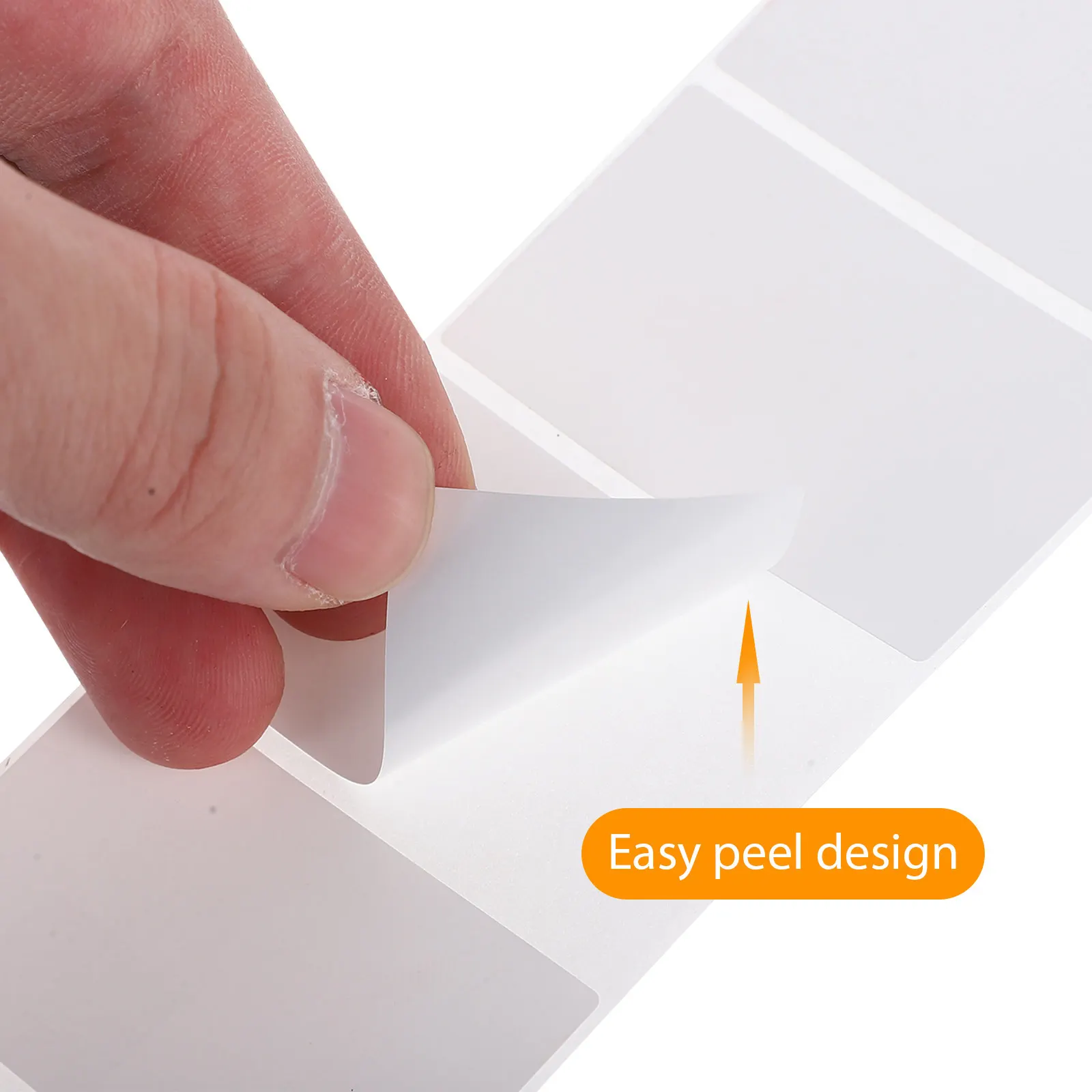 Thermal Shipping Labels 1 Roll Direct Thermal Label Paper Self Adhesive for Printer Vegetable Fresh Produce Address Mailing