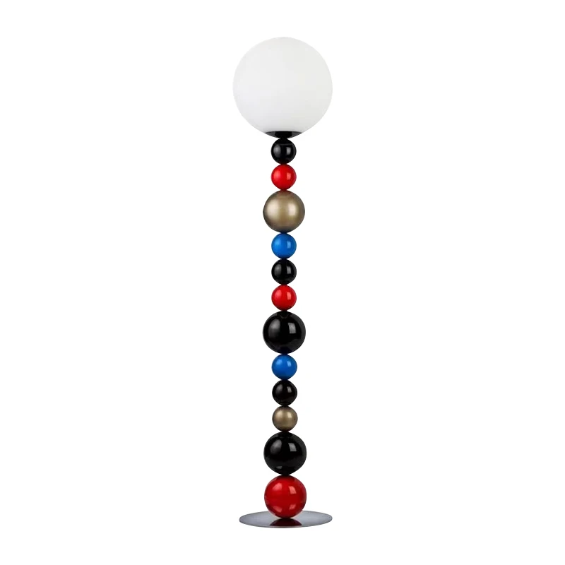 

Color ball living room art floor lamp bedroom bedside study vertical floor lamp