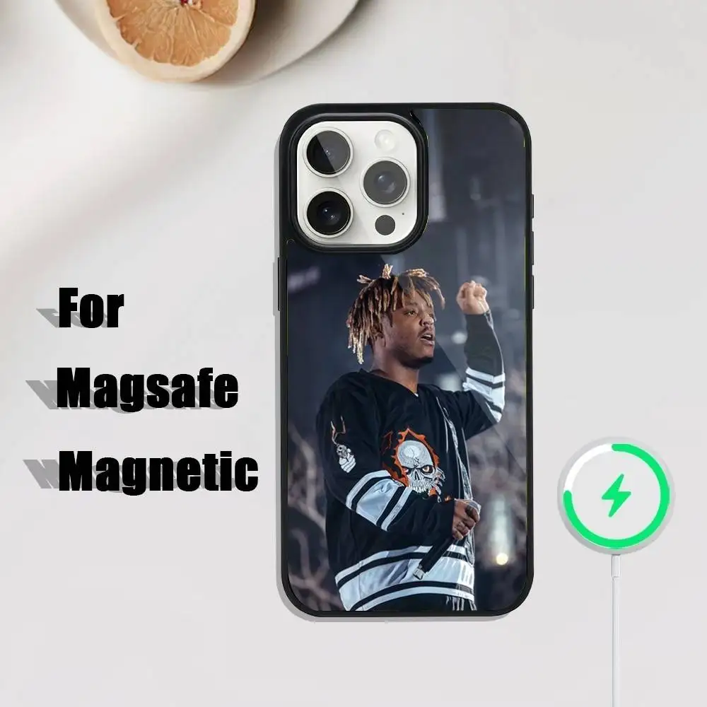 999 J-Juice W-WRL Phone Case For iPhone 17,16,15,14,13,12,11,Pro,Max,Plus,Mini,SE4,E Magnetic Magsafe Wireless Charging