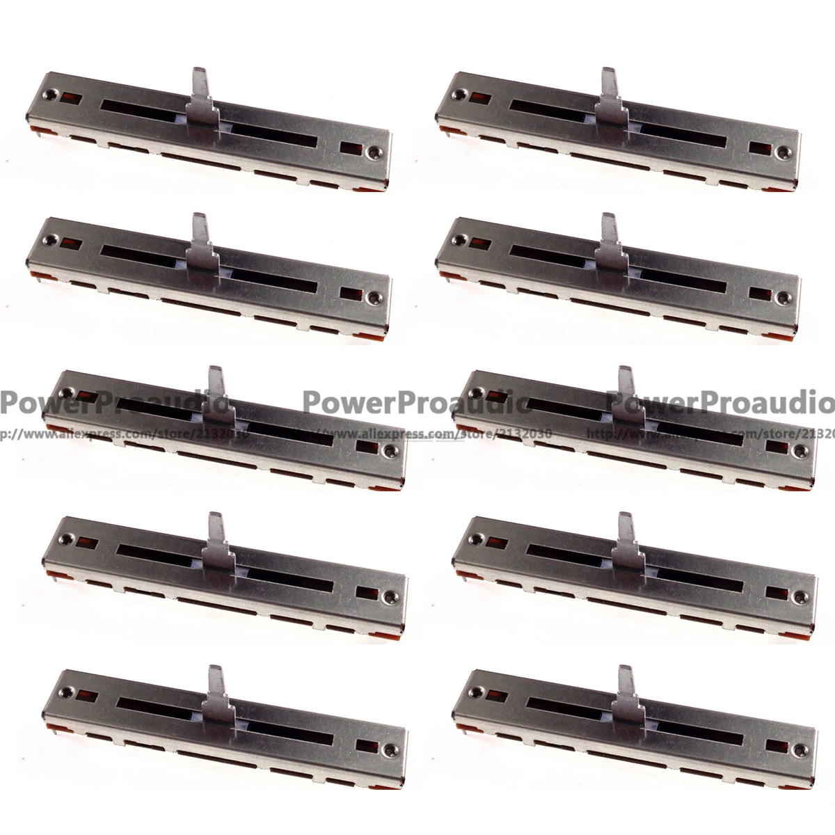 10 pces potenciômetro fader dcv1006 substituição crossfader para pioneer djm 300 400 500 600 de reposição, substituição dcv1006