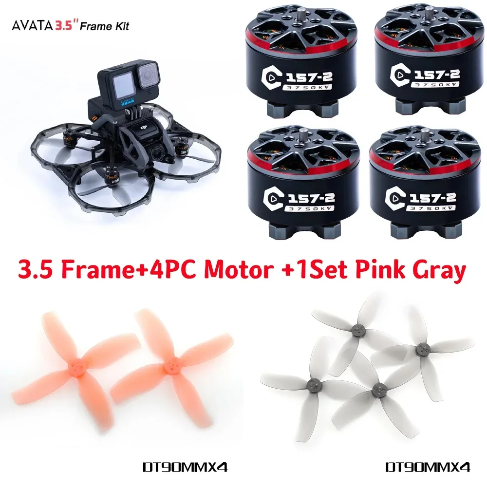 Axisflying AVATA 3.5 ulepszony zestaw ze szkieletem z C157 V2 HQ rekwizyt t2.9x 2,5x5 idealny zestaw do uaktualnienia oryginalnego DJI AVATA