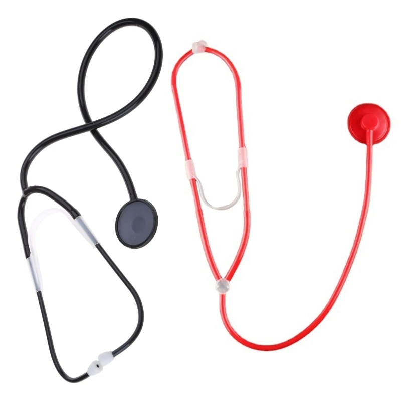 2024 New Toy Stethoscope with Heartbeats Detector Ear Plugs, Toy Stethoscope for Halloween Doctors Nurses Fancy Dress Up