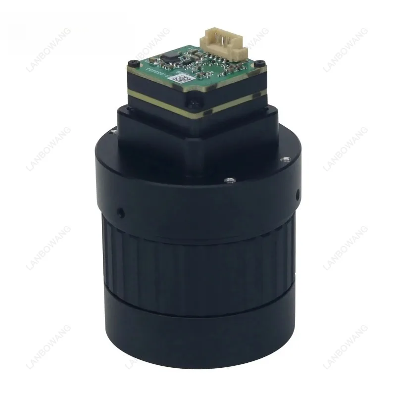 640×512 Thermal Imaging Camera Module, 13/19/25/35/50mm Lens, 12μm Longwave IR, CVBS Output for FPV Drone