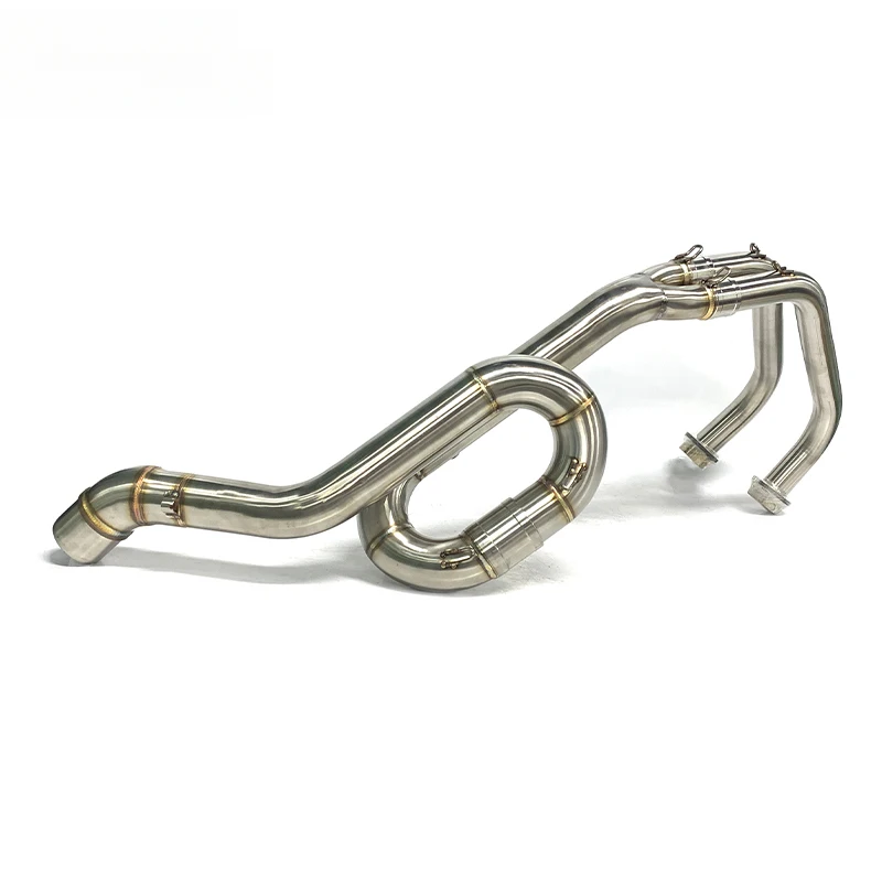 

Hot selling Wholesale Stainless Steel Curved for R3/MT03/R25 Motorcycle Front Pipe Motor Exhaust Header
