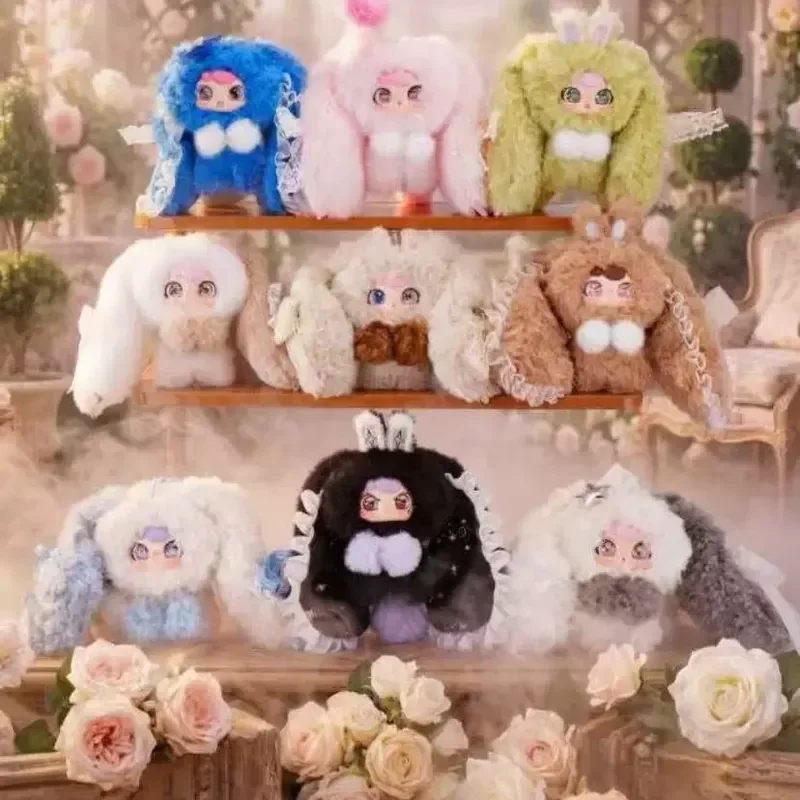 

Zazabbtoy Soft Cloud Series Plush Blind Box Keychain Cute Fluffy Rabbit Doll Pendant Stuffed Toy Holiday Birthday Gift For Girls