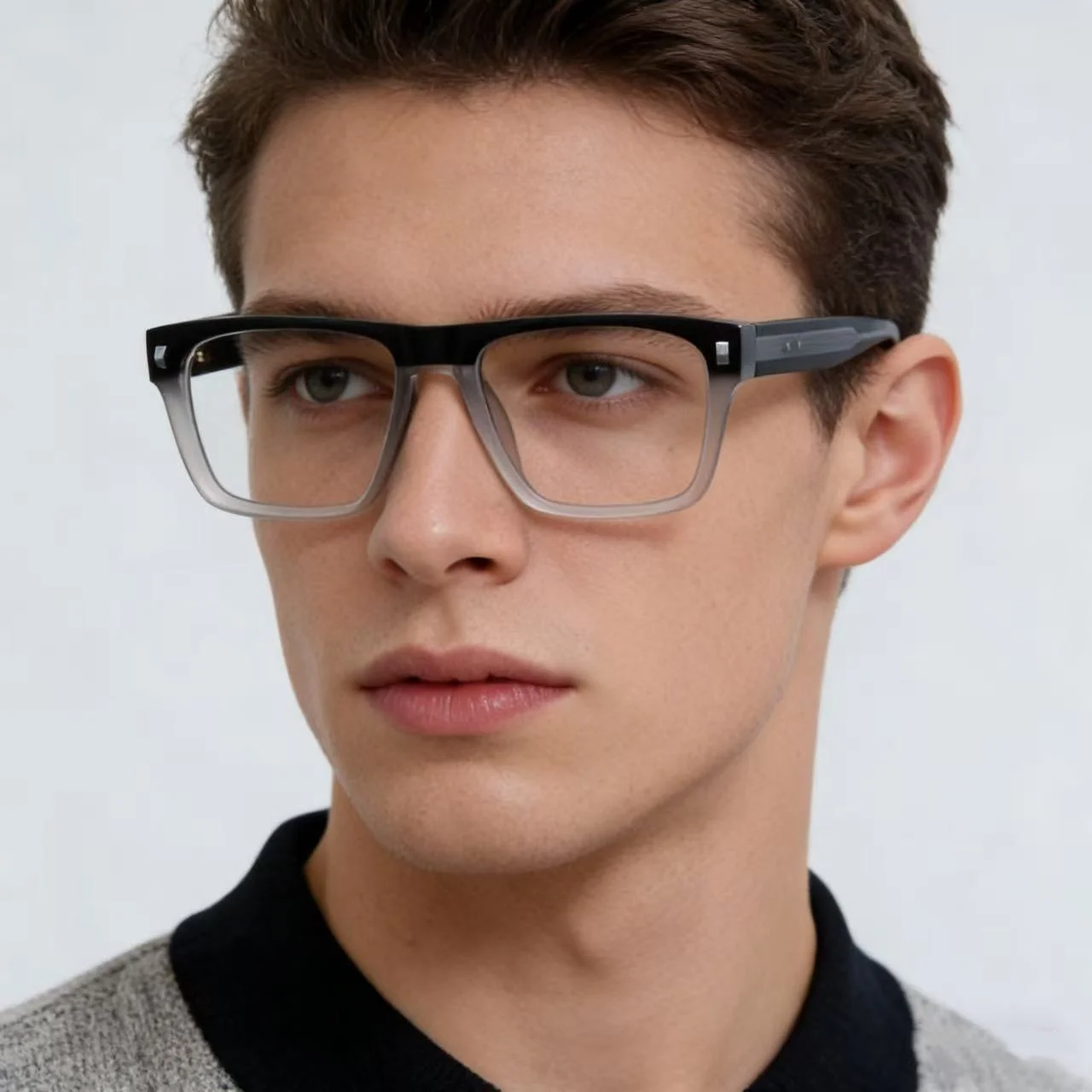 

Очки по рецепту на заказ для мужчин и женщин, простой стиль, оправа TR90, защита от синего света, высококачественные линзы