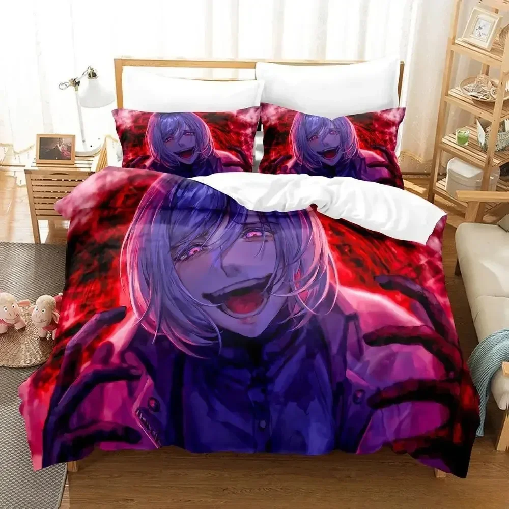 New Akudama Drive Comfortable Duvet Quilt Cover Pillowcase Bedding Set Children Bedroom Decoration Home Textile