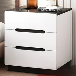 fun multi-bedside tables, modern simple bedrooms, bedside cabinets, small bedside storage cabinets, household light luxury