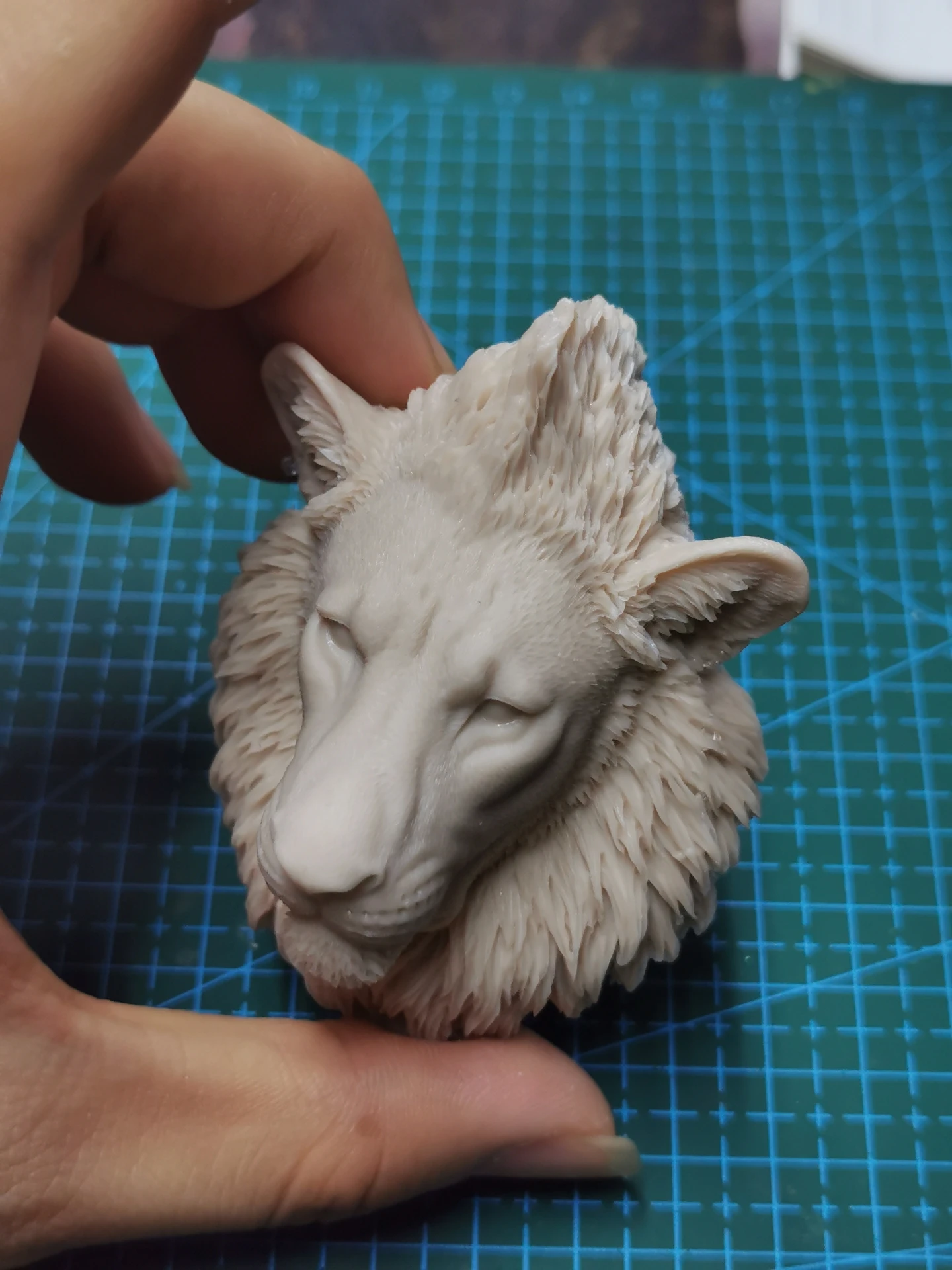 

Lion Doll Unpanited Male Head Carving Star Pet Soldier Animal Model 1/6 Scale Action Figure Body Toys
