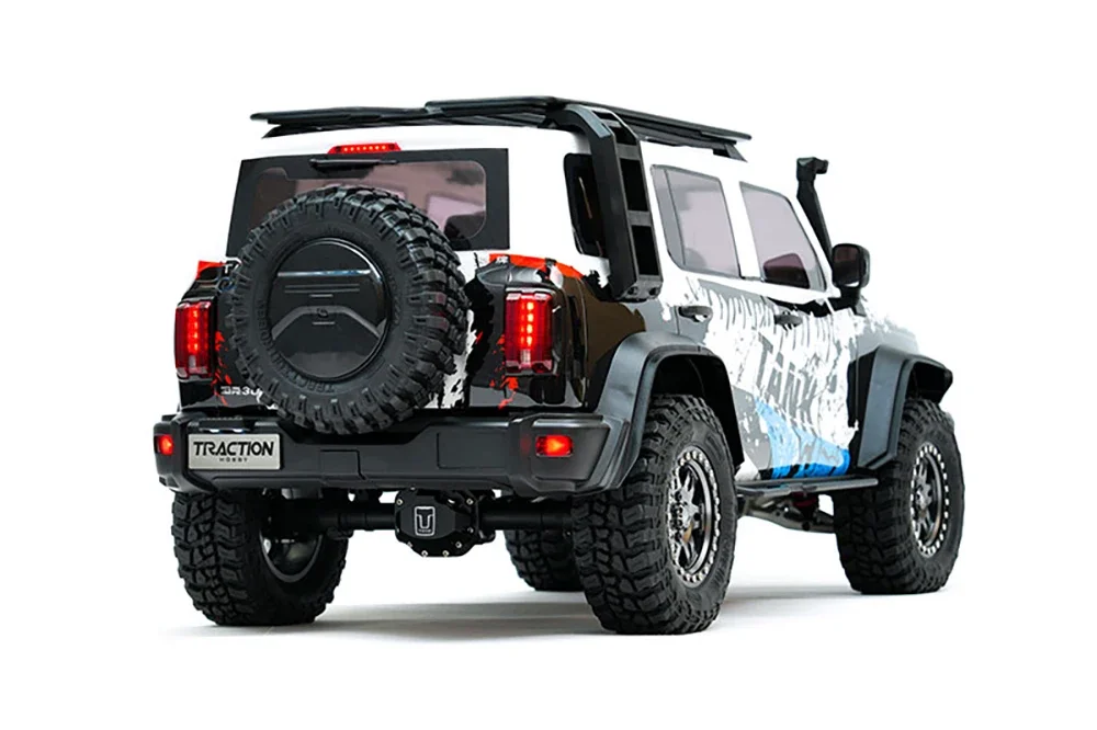 TRACTION HOBBY 1/8スケール TANK300【赤】RTR New Traction Hobby KM Tank300 V2 4WD RTR 1/8 Crawler Cars