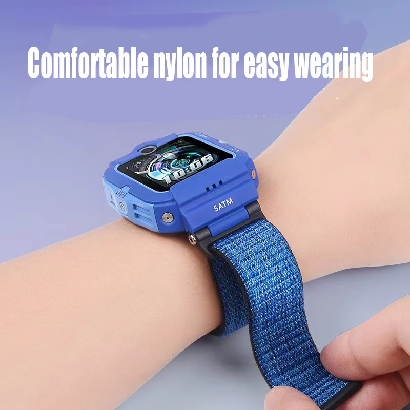 For Huawei Children's Watch 4X 4X New Shiny New Version Breathable wristband comfortable Nylon Strap