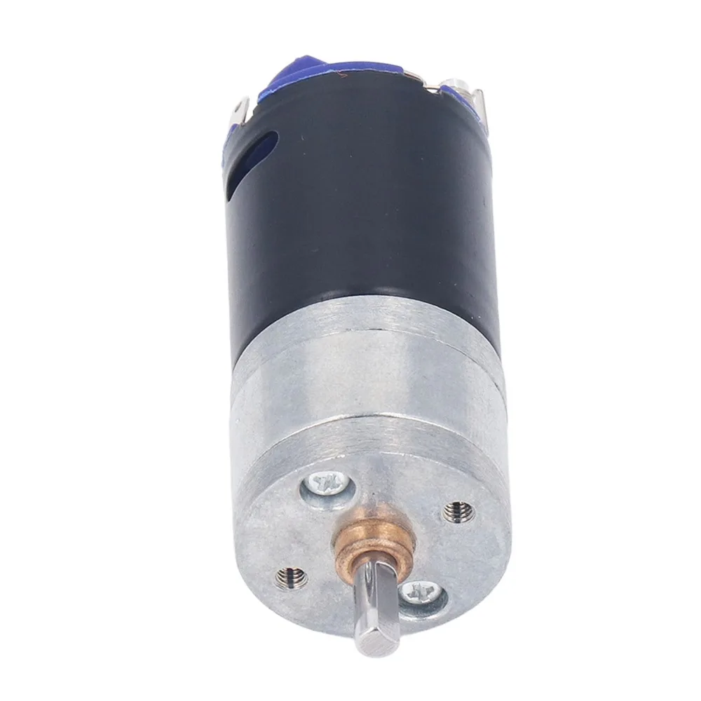 Durable DC12V Geared Motor 37mm Diameter 2000RPM Speed Reduction Motor High Torque All Metal Gear Gear Motor For Robots
