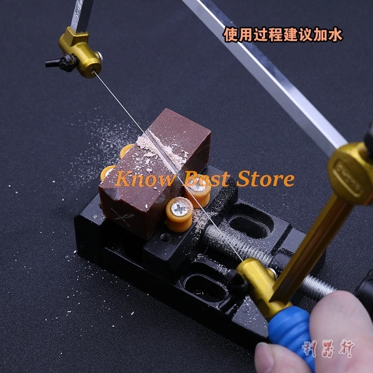 500 метров тонкой алмазной резки, проволочная пила, инструменты для резки нефрита и металла 0,1 ~ 0,6 мм