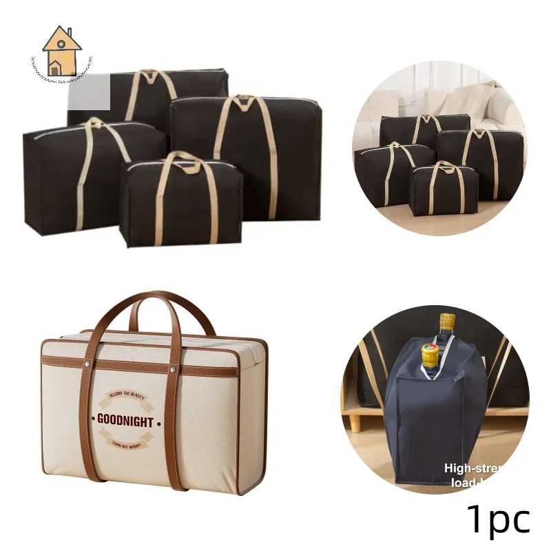 

Extra Large Moving Packing Luggage Bags Storage Clothing Organizing Bags Thickening Large Capacity Waterproof Home Luggage Bags