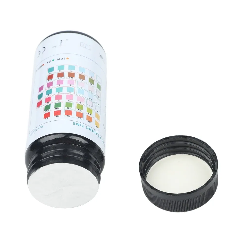 Water Quality Kit Pool Test Strips For Pool Maintenance 7-in-1 Measurement For Hot Tubs Long Lasting Water Test Strips