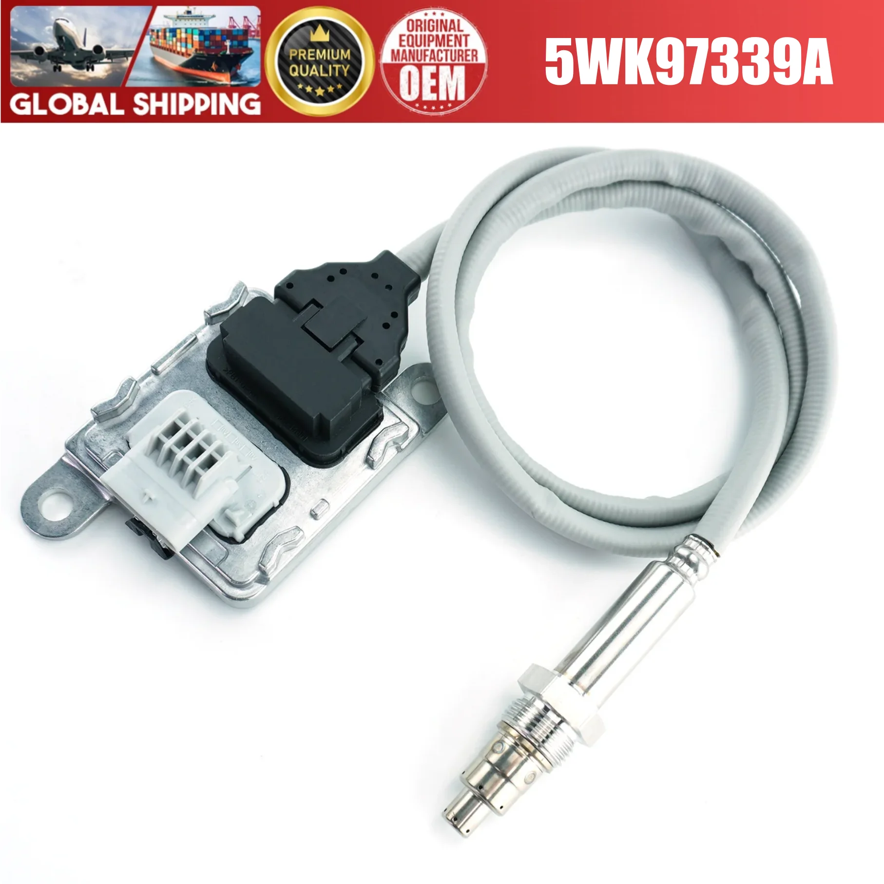 5WK97339A A0101532328 High Quality Parts Nitrogen Oxygen Sensor 12V fits for Mercedes-Benz DDE Detroit DD13 DD15 DD16
