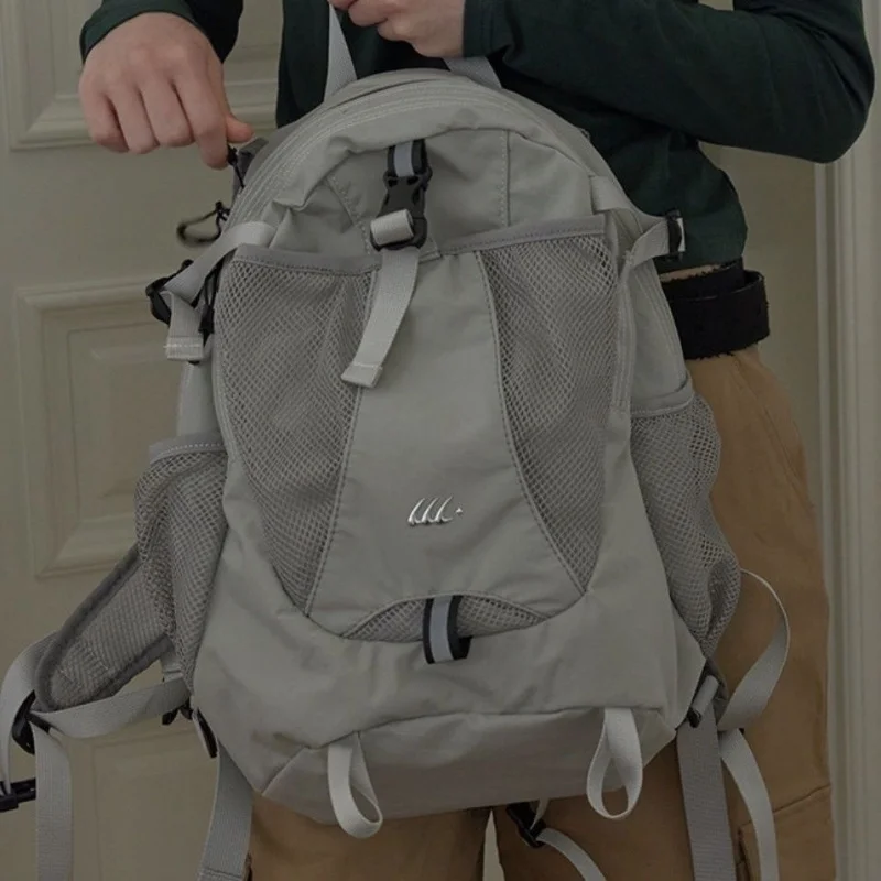 

Streetwear Vintage Fashion Backpacks Casual Trendy Y2k Aesthetic Students Schoolbags Japanese Women Grunge All Match Rucksacks