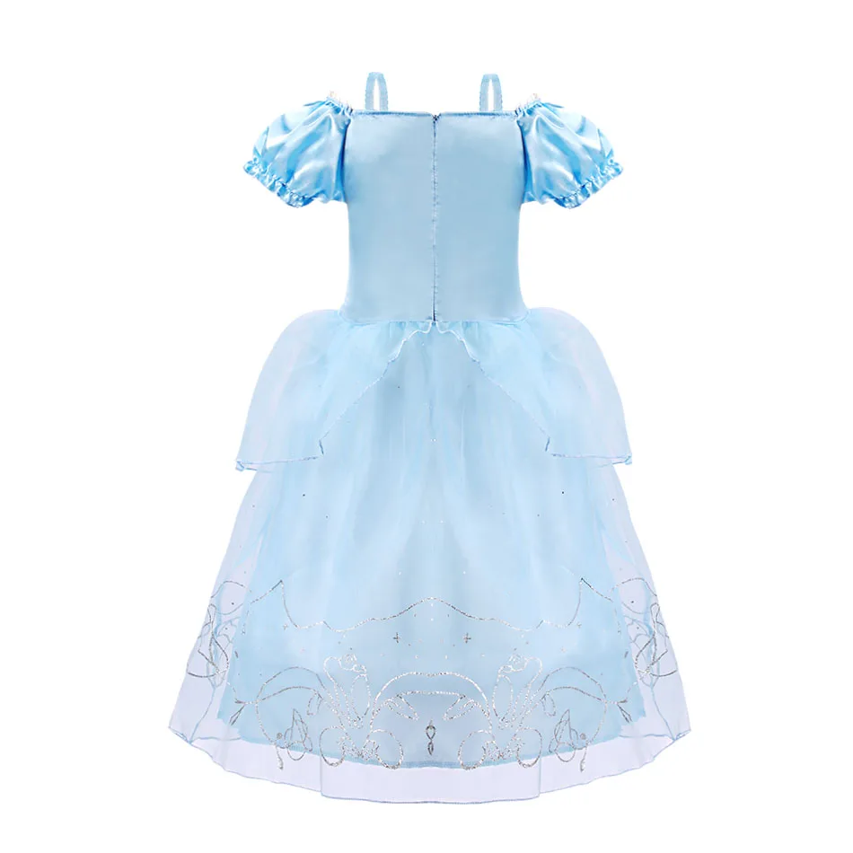 Cô Bé Lọ Lem VÁY ĐẦM Cosplay Cô Bé Lọ Lem Trang Phục Và Công Chúa Phụ Kiện Trẻ Em Sinh Nhật Giáng Sinh Dạ Hội