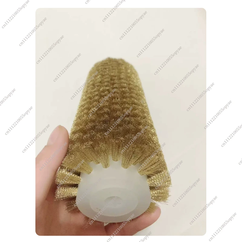 

Electric Snowboard Waxing Roller 300mm Polishing Brush Nylon Horse Hair Copper Wire for Ski Board Maintenance